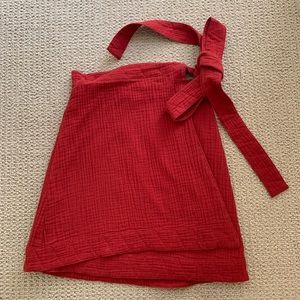 Urban Outfitters (Fifth Label) Red Mini Skirt